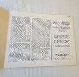 1909-1912 Sears Roebuck & Co Motor Buggy Catalogue Replica Softcover Book 1973