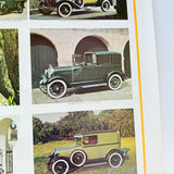 Vintage US Automobile Quarterly Car Portrait Poster The Model A Ford Colour 1973