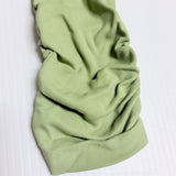 Vintage Dents Australia 1950s Long Green Gloves Elastic Ruching