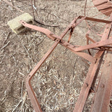 Antique Hayrake Made By Adriance Of Poughkeepsie USA Farm Heritage Hay Rake For Garden Or Yard Art