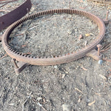 Huge Antique Toothed Cog Wheel For Garden Art Display