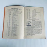 Villiers Mark 7F Two Stroke Engine Operating Instructions & Spare Parts List