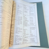 Vintage Mazda 616 (Capella 1600) Workshop Manual Vinyl Binder & Contents 1972