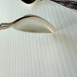 8 x Vintage English Silver Plate Tea Spoons by Philip Marks of Sheffield Kings Pattern EPNS