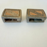 DUNFRA Duncan & Fraser Adelaide Pair Cast Brass Brackets Carriage And Car Makers