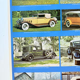 Vintage US Automobile Quarterly Car Portrait Poster Packard The Classic Era 1979