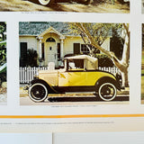 Vintage US Automobile Quarterly Car Portrait Poster The Model A Ford Colour 1978