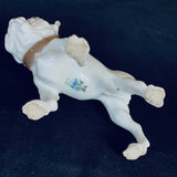 Bing & Grondahl Bulldog Dog Figurine Denmark Fine Bone China