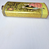 Tall Vintage Imex Old English Lavender Talcum Talc Powder Tin