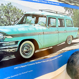 Vintage US Automobile Quarterly Car Poster Packard The Postwar Years 1975