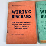 Vintage Wiring Diagrams Books X 2 Cars & Trucks 1946 - 1950 & 1951 - 1955