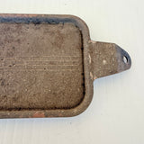 Vintage Original 1939 Chevy Chev Chevrolet Car Clock Delete Plate For Restore