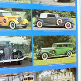 Vintage US Automobile Quarterly Car Portrait Poster Packard The Classic Era 1979