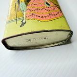Tall Vintage Imex Old English Lavender Talcum Talc Powder Tin