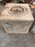 Antique Tank Shipping Container Lid by Baldwin’s Ltd, London With Tank