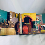 Alibaba And The Forty Thieves Pop Up Book Vintage Hardcover Children’s Book