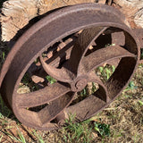 Impressive Relic - Antique Scoop For Garden or Yard Art