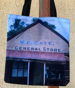New Cloth Tote Carrier Bag ~ Ghost Town Store Flinders Ranges ~ Original Photography