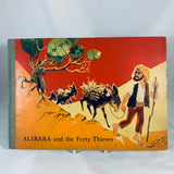 Alibaba And The Forty Thieves Pop Up Book Vintage Hardcover Children’s Book