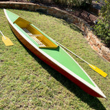 Vintage Wooden Canoe