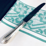 1 x Vintage Mappin & Webb English Silver Plate Dinner Knife Louis XIV Pattern