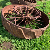 Antique Machinery Cog Wheels For Garden Art Display A & B Priced individually