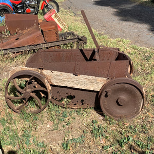 Impressive Relic - Antique Scoop For Garden or Yard Art