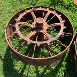 Antique Machinery Cog Wheels For Garden Art Display A & B Priced individually