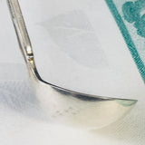 Vintage American Silver Plate Small Gravy Ladle 1835 Wallace Engraved Initial Y