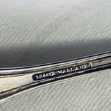 Vintage American Silver Plate Small Gravy Ladle 1835 Wallace Engraved Initial Y