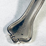 Vintage American Silver Plate Small Gravy Ladle 1835 Wallace Engraved Initial Y